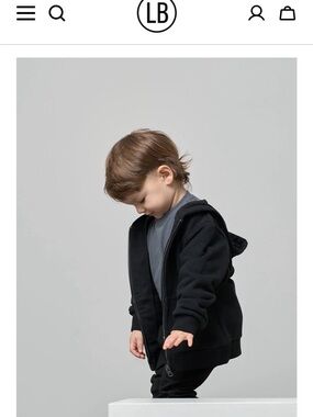 Little Bipsy Classic Zip Hoodie